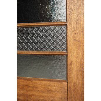 ラワンの洋館観音開きプレスガラスドア 3枚仕様　GD0181 