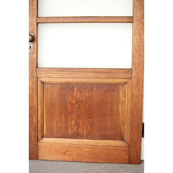 ラワンのダイアガラスドア　GD0182 腰板は一枚板