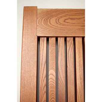 総欅 格子蔵戸　W113YD 