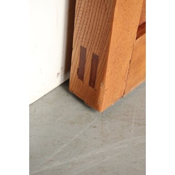 総欅 格子蔵戸　W113YD 