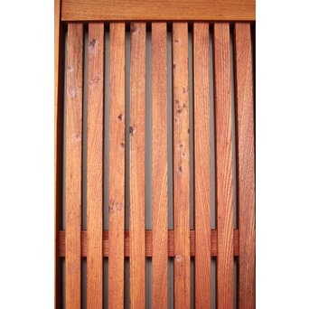 総欅 格子蔵戸　W113YD 