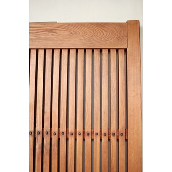 総欅 格子蔵戸　W113YD 