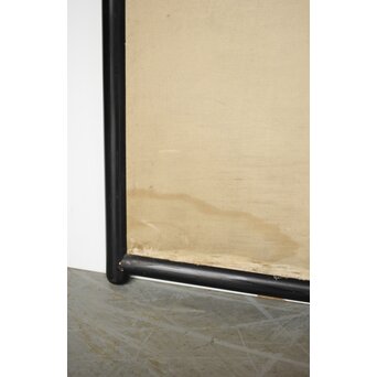 意匠明治刺繍 三枚屏風　Z425 