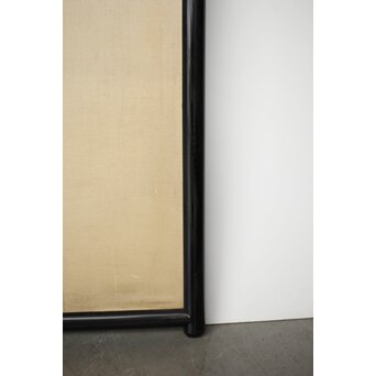 意匠明治刺繍 三枚屏風　Z425 