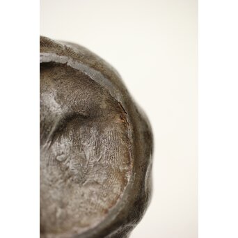 隺翁 砲口唐木手 錫急須　M368 