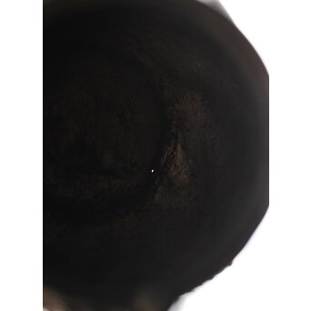 隺翁 砲口唐木手 錫急須　M368 