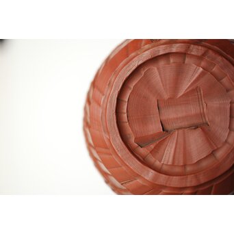 常滑 清水石仙 朱泥宝瓶　P402 