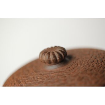 温故焼 清水温故作 松皮文宝瓶　P404 