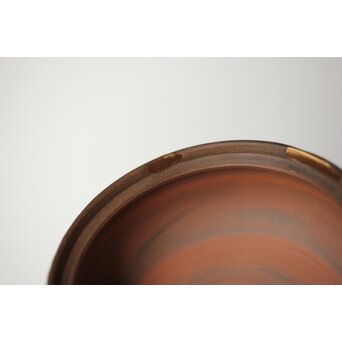 温故焼 清水温故作 松皮文宝瓶　P404 