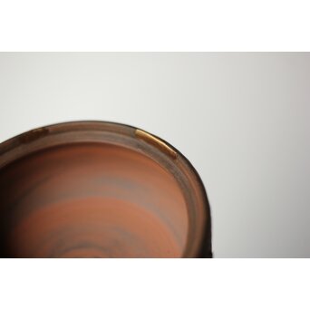 温故焼 清水温故作 松皮文宝瓶　P404 