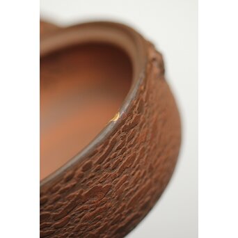 温故焼 清水温故作 松皮文宝瓶　P404 