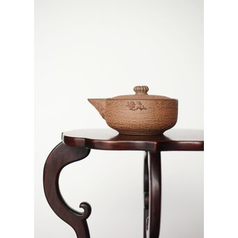 温故焼 清水温故作 松皮文宝瓶　P404