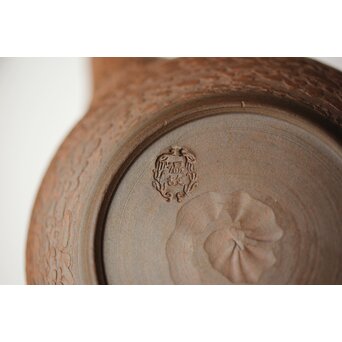 温故焼 清水温故作 松皮文宝瓶　P404 