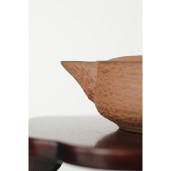 温故焼 清水温故作 松皮文宝瓶　P404 