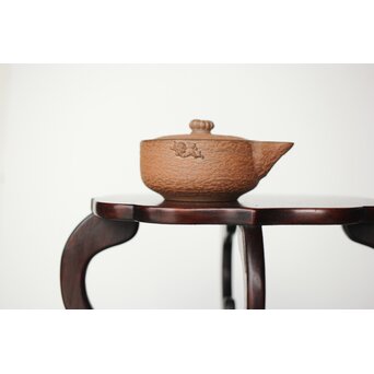 温故焼 清水温故作 松皮文宝瓶　P404 