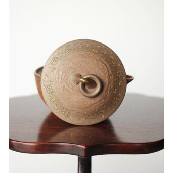 温故焼 清水温故作 松皮文宝瓶　P405 