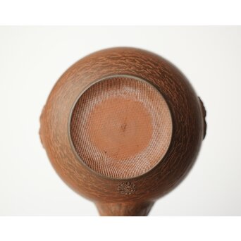 温故焼 清水温故作 松皮文宝瓶　P405 