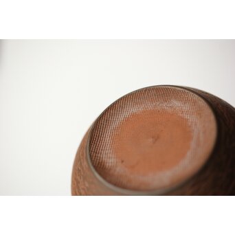 温故焼 清水温故作 松皮文宝瓶　P405 