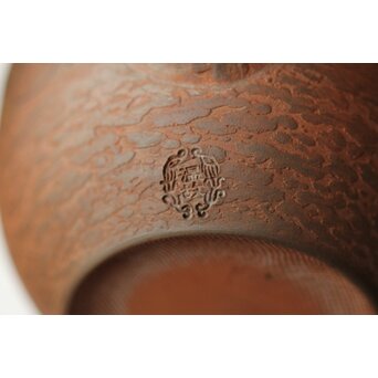 温故焼 清水温故作 松皮文宝瓶　P405 