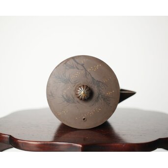 温故焼 金彩宝瓶　P406 