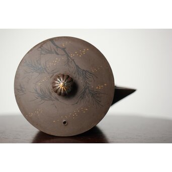 温故焼 金彩宝瓶　P406 