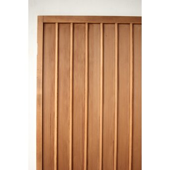 縦桟 舞良戸の扉　B1038 ストライプのような可愛らしい桟