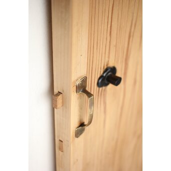 背の低い レトロガラス雪隠戸　GD0183 