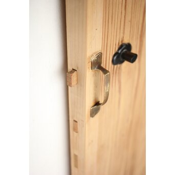 背の低い レトロガラス雪隠戸　GD0183 