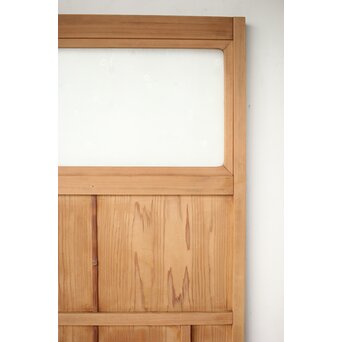 背の低い レトロガラス雪隠戸　GD0183 