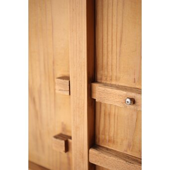 背の低い レトロガラス雪隠戸　GD0183 