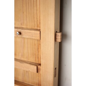 背の低い レトロガラス雪隠戸　GD0183 