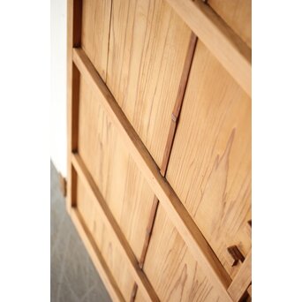 背の低い レトロガラス雪隠戸　GD0183 