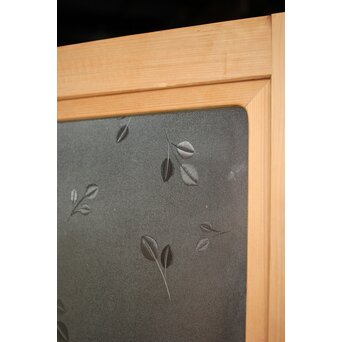 背の低い レトロガラス雪隠戸　GD0183 