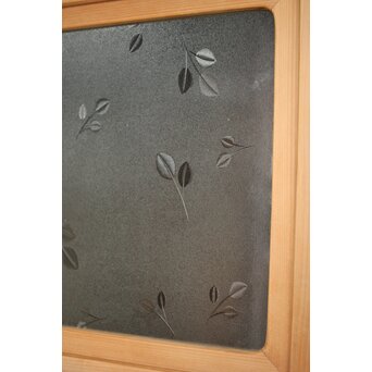 背の低い レトロガラス雪隠戸　GD0183 