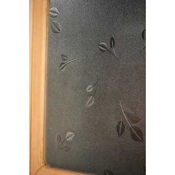 背の低い レトロガラス雪隠戸　GD0183 