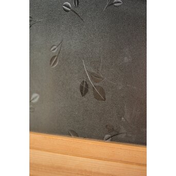 背の低い レトロガラス雪隠戸　GD0183 