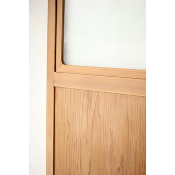 背の低い レトロガラス雪隠戸　GD0183 