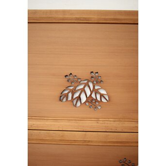 桐透かし欄間 2枚1組　R0312 