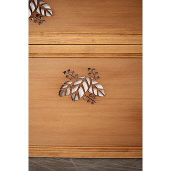 桐透かし欄間 2枚1組　R0312 