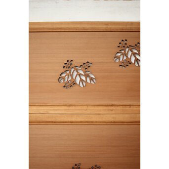 桐透かし欄間 2枚1組　R0312 