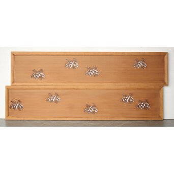 桐透かし欄間 2枚1組　R0312