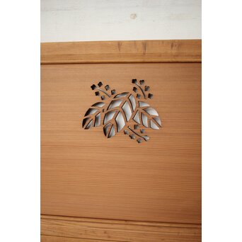 桐透かし欄間 2枚1組　R0312 