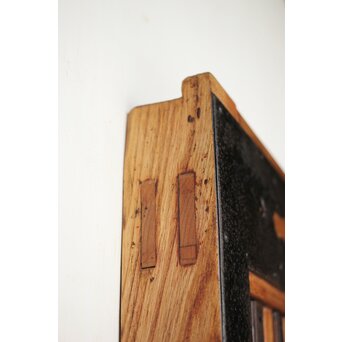 総欅 重金具格子蔵戸　W115Y 