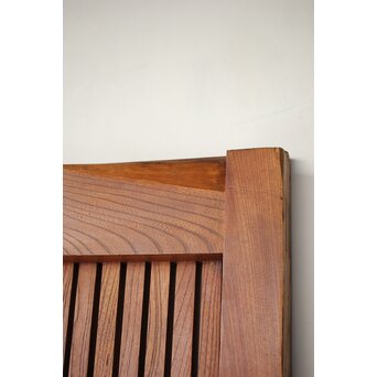 総欅 重金具格子蔵戸　W115Y 