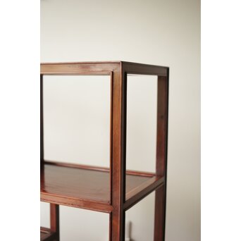 全面仕様 唐木飾棚 違棚 博古架　X415 