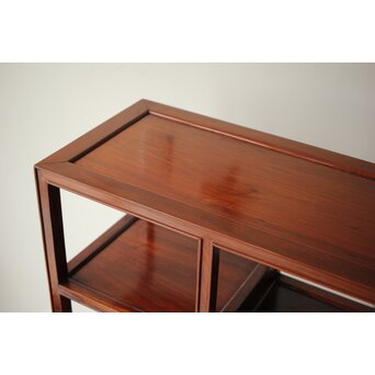 全面仕様 唐木飾棚 違棚 博古架　X415 