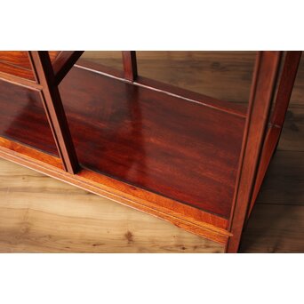 全面仕様 唐木飾棚 違棚 博古架　X415 