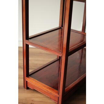 全面仕様 唐木飾棚 違棚 博古架　X415 
