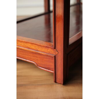 全面仕様 唐木飾棚 違棚 博古架　X415 