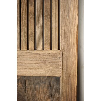 栗の格子蔵戸　W116 栗の時代の色味が素敵です